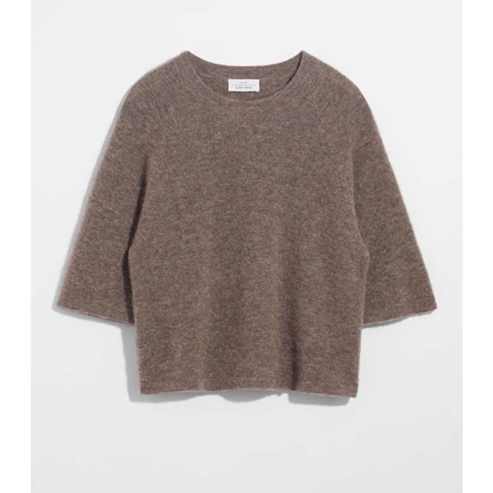 ISO & Other Stories knitted top in Mole